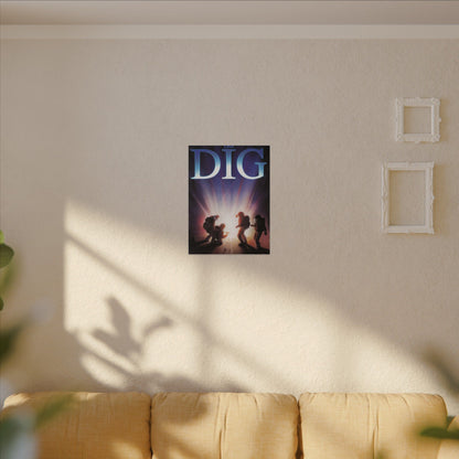 The Dig (astronauten) - Canvas Printify