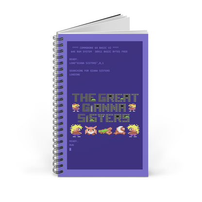 The Great Giana Sisters - Notitieboek Printify