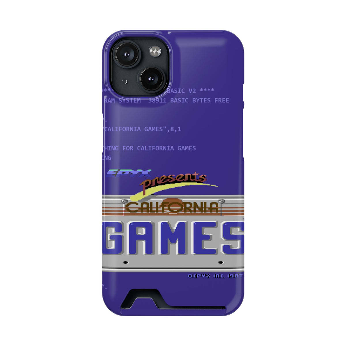 California Games - Telefoonhoesje Printify