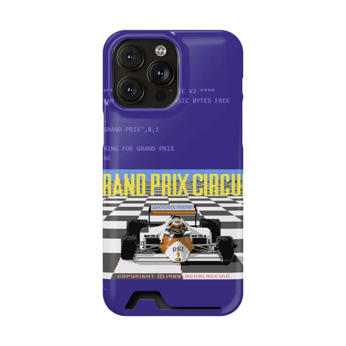 Grand Prix Circuit - Telefoonhoesje Printify