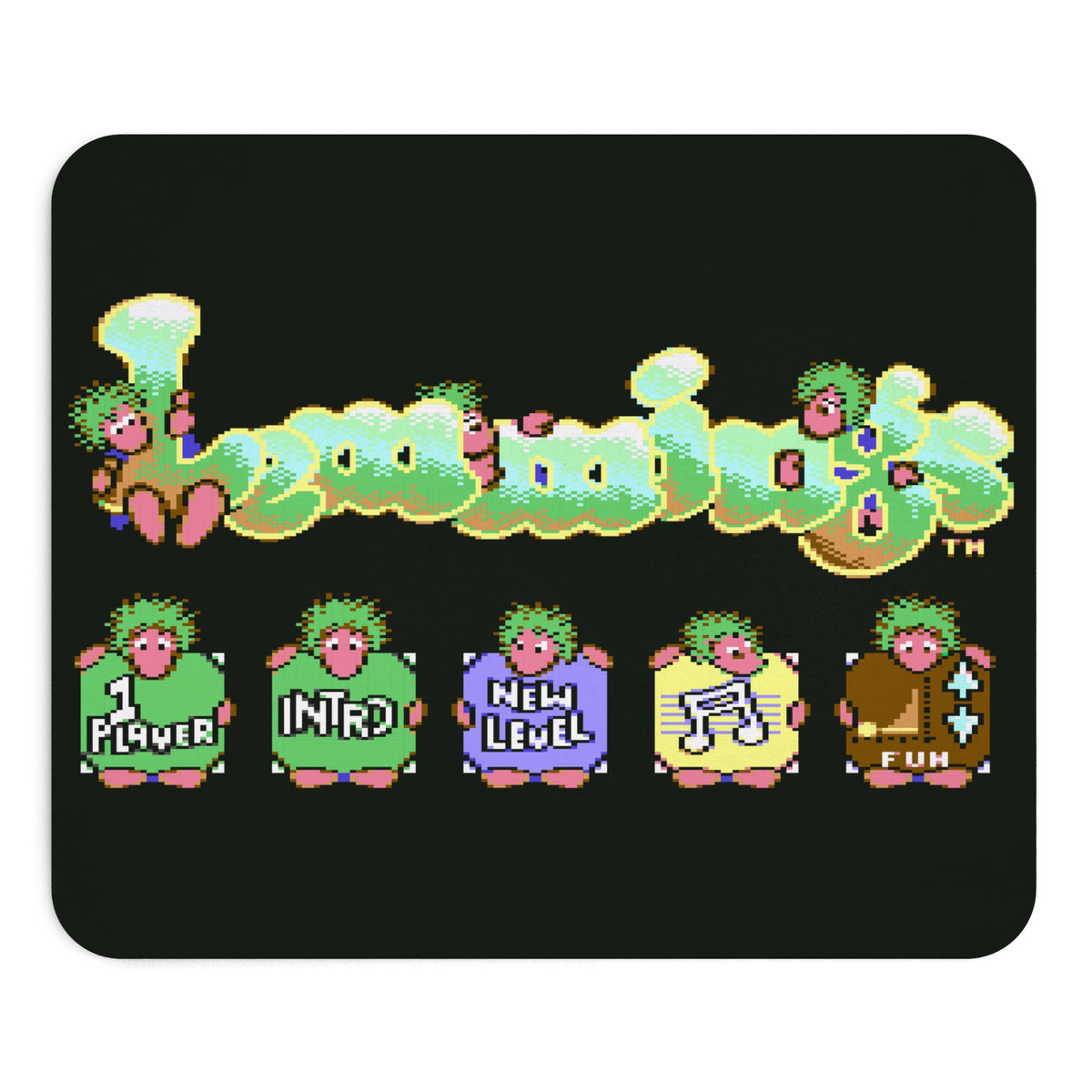 Lemmings - Muismat Printify
