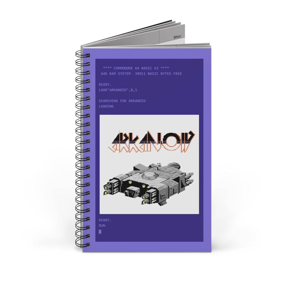 Arkanoid - Notitieboek Printify