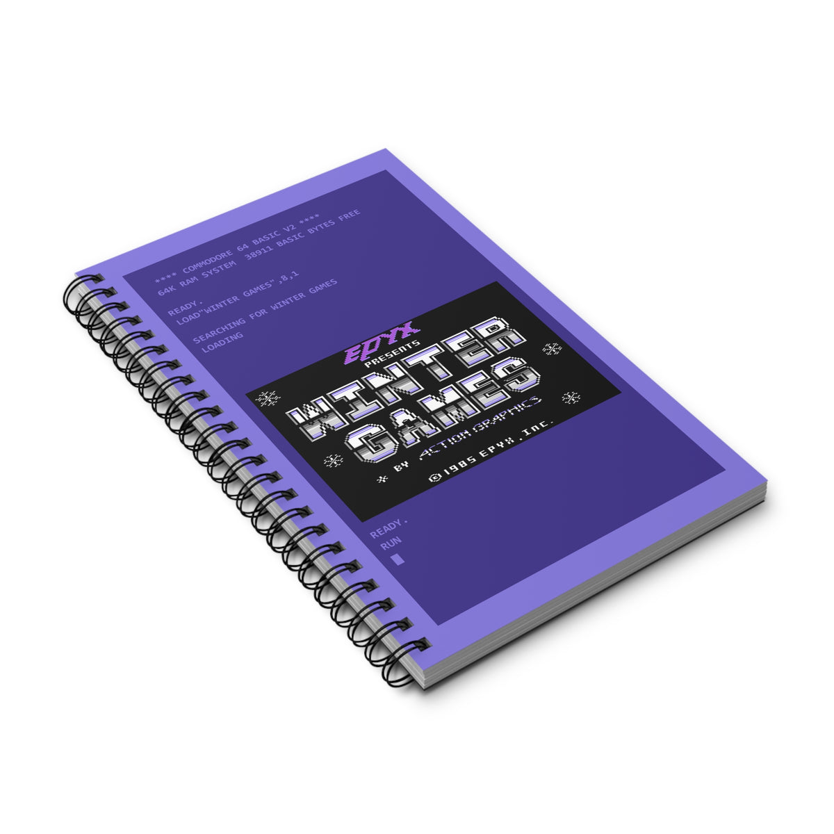 Winter Games - Notitieboek Printify