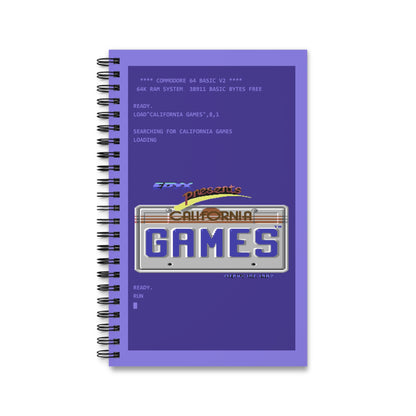 California Games - Notitieboek Printify