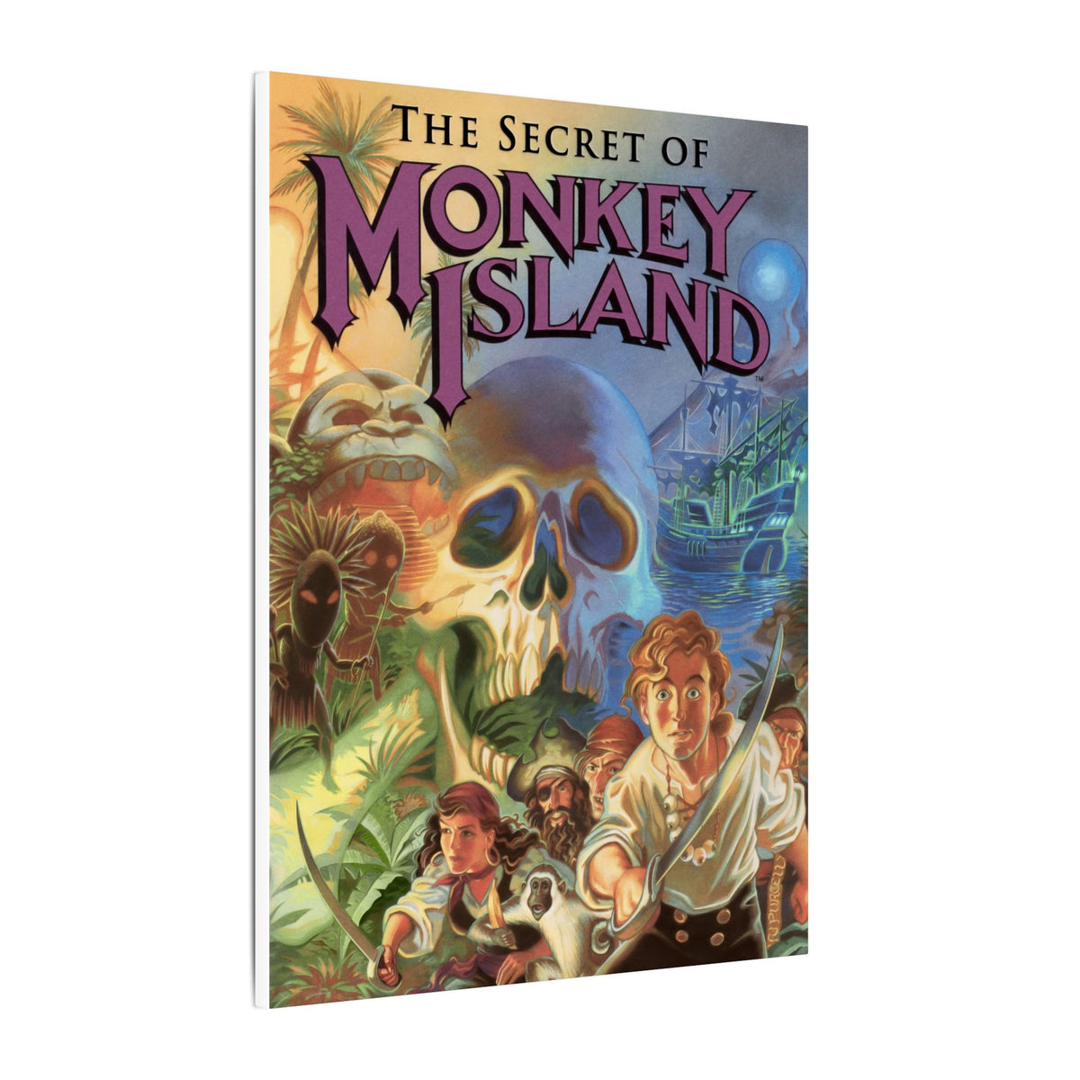 The Secret of Monkey Island - Canvas Printify