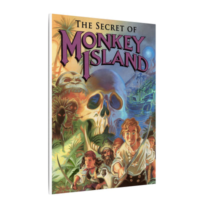 The Secret of Monkey Island - Canvas Printify