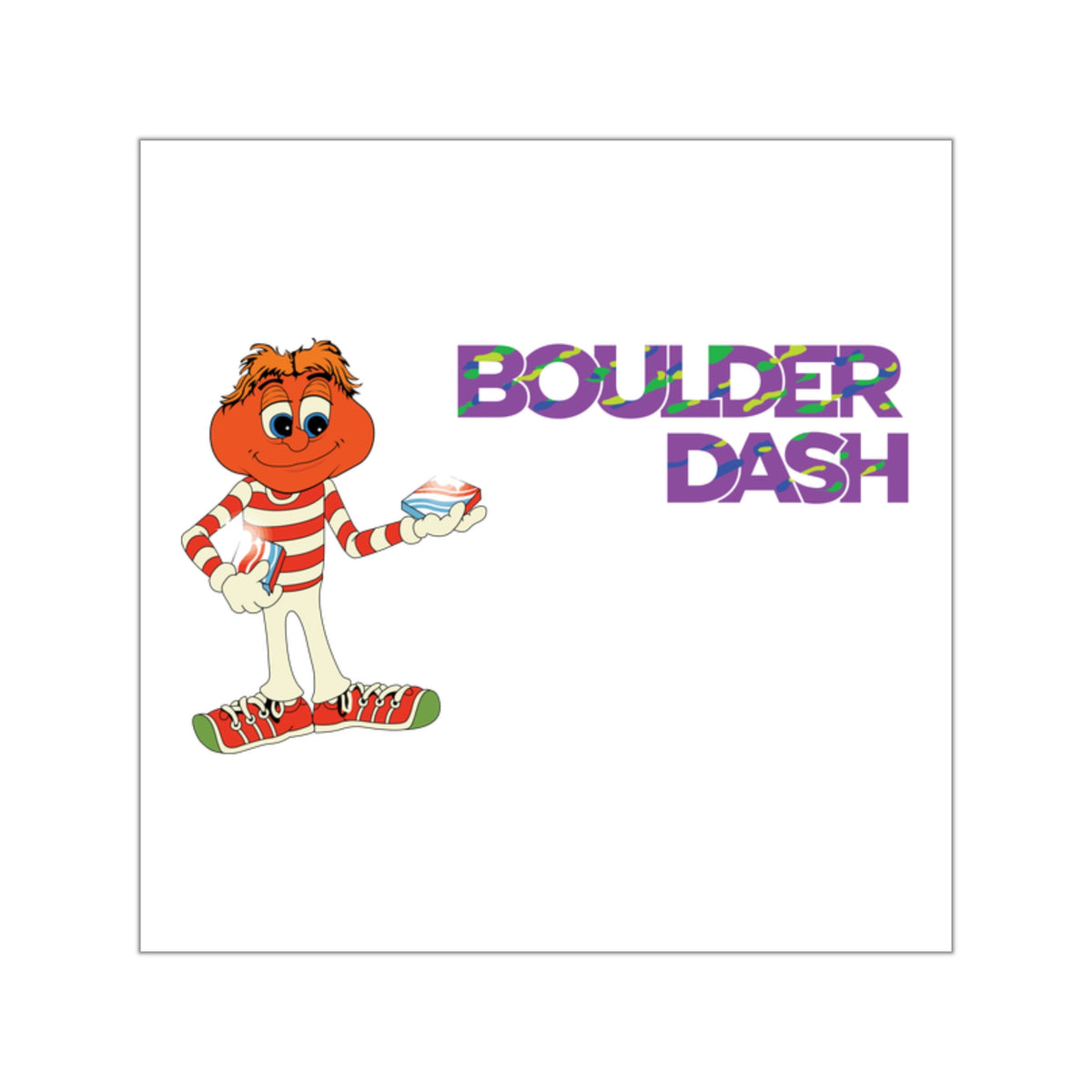 Boulder Dash - Sticker Printify