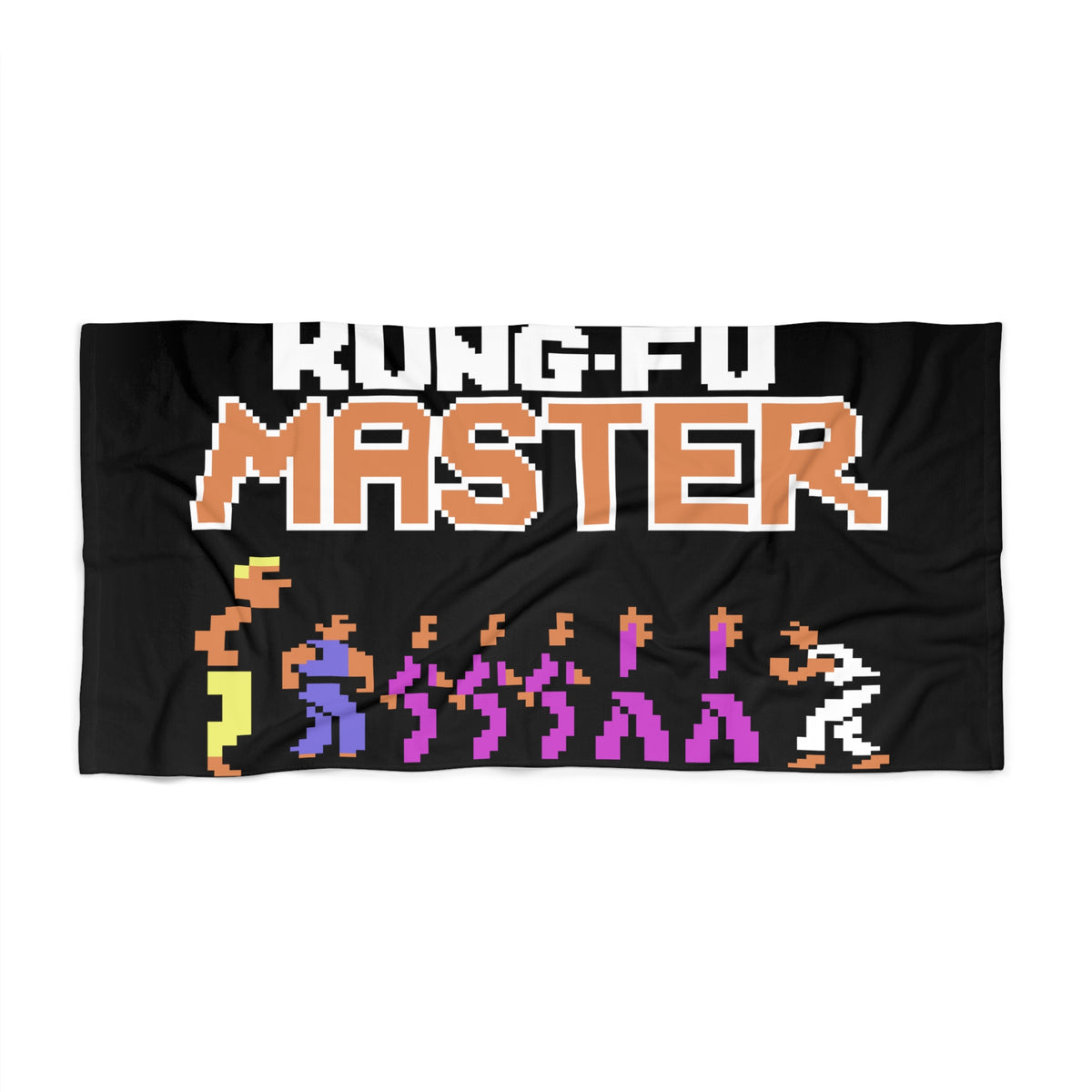 Kung-Fu Master - Handdoek Printify