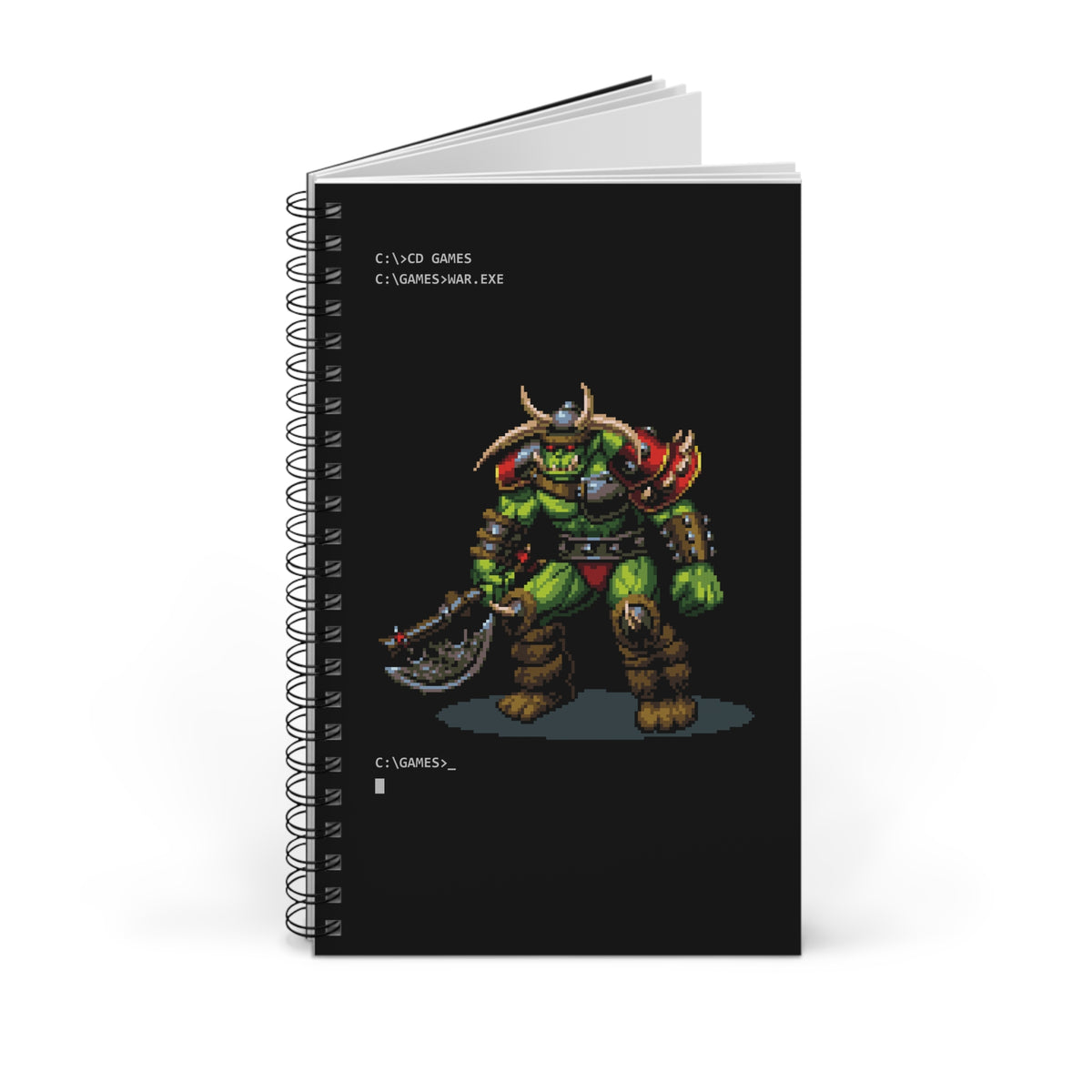 Warcraft Orc - Notitieboek Printify