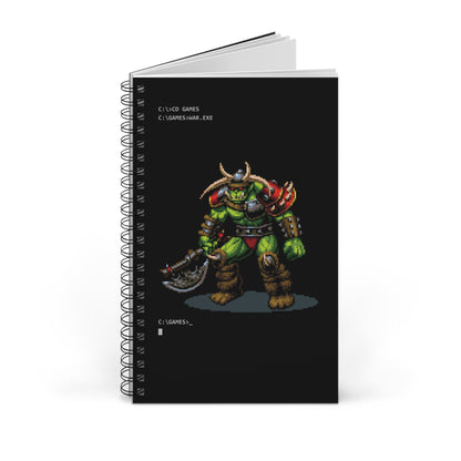 Warcraft Orc - Notitieboek Printify