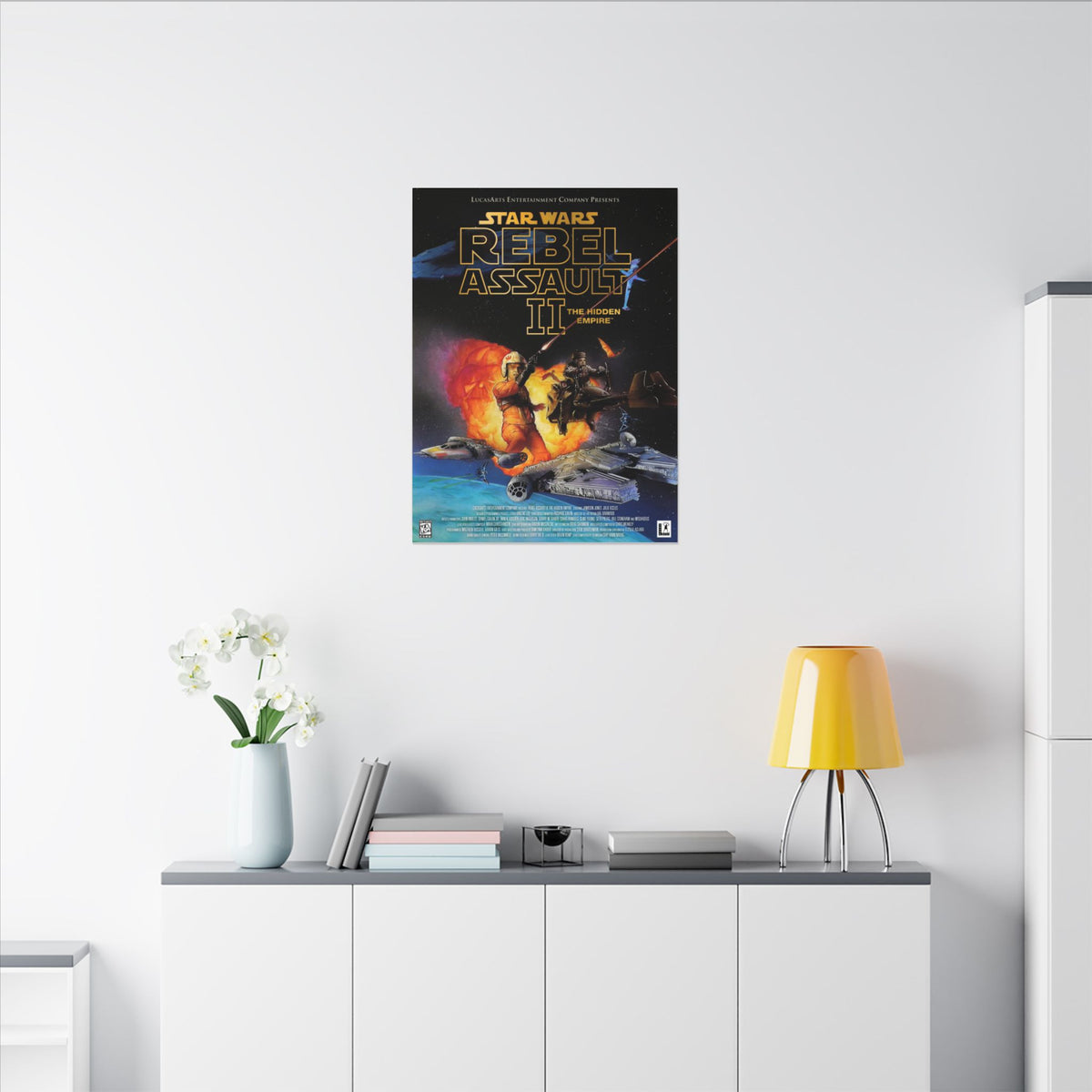 Star Wars: Rebel Assault II - The Hidden Empire - Canvas Printify