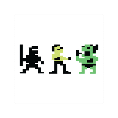 Bruce Lee Characters - Sticker Printify
