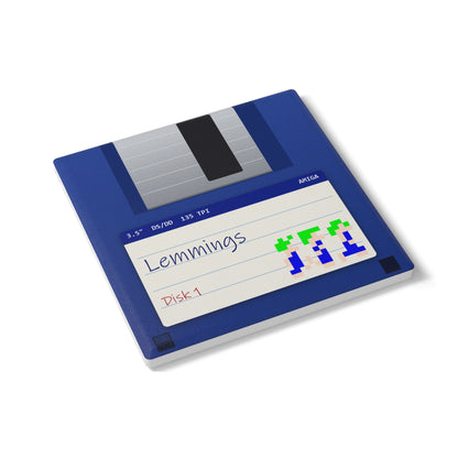 Lemmings - Floppy Onderzetter Printify