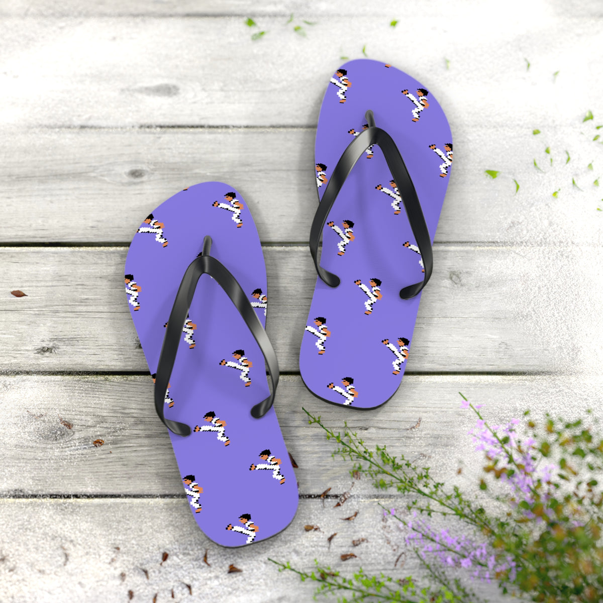 Kung-Fu Master - Slippers Printify