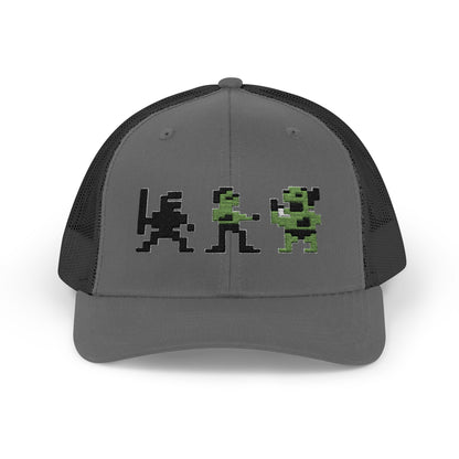 Bruce Lee Characters - Snapback Truckerpet Printify