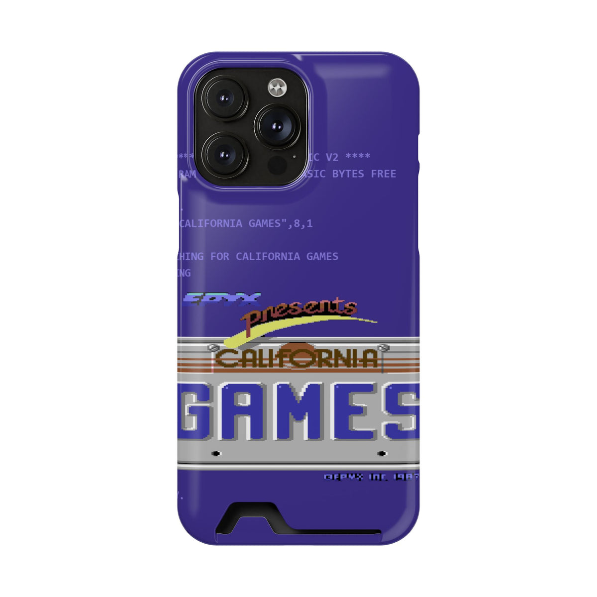 California Games - Telefoonhoesje Printify