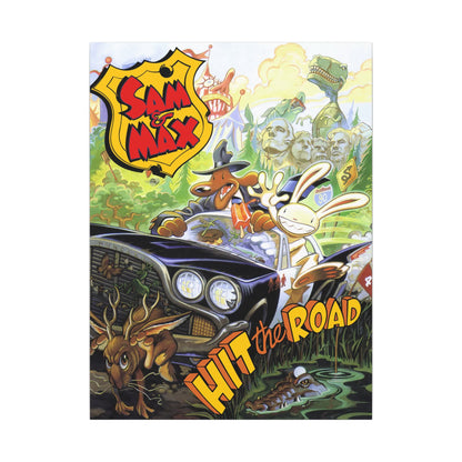 Sam & Max Hit the Road - Canvas Printify