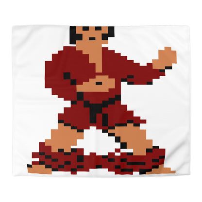 International Karate Pants Drop - Dekbedovertrek Printify