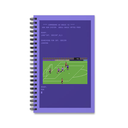 International Soccer - Notitieboek Printify