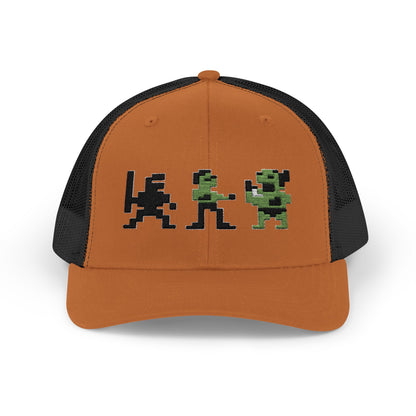 Bruce Lee Characters - Snapback Truckerpet Printify