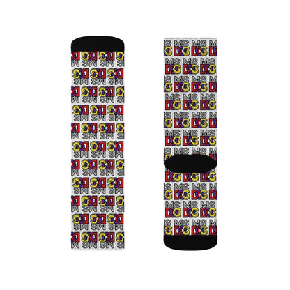 MS DOS Sublimation Socks 