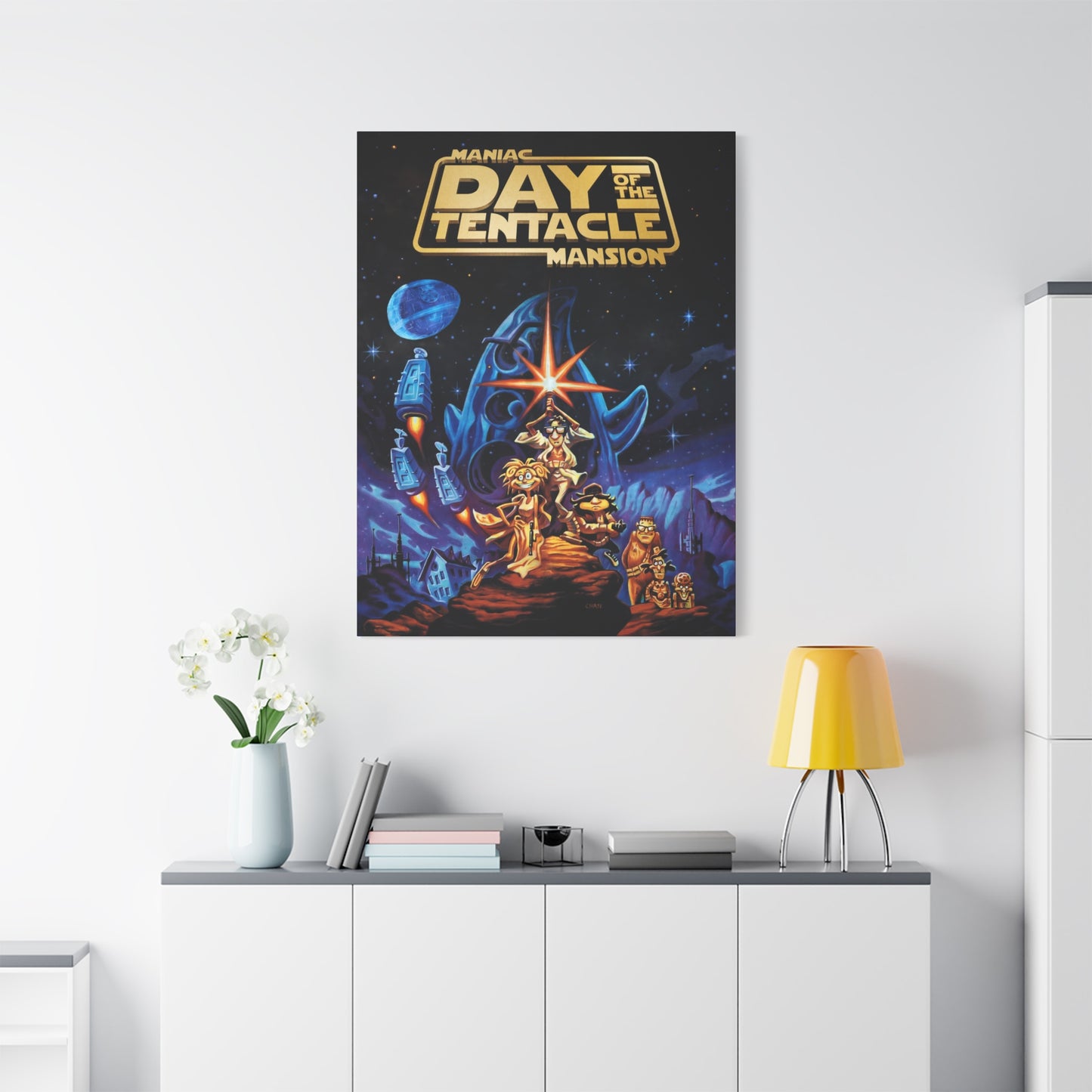 Day of the Tentacle Canvas Star Wars