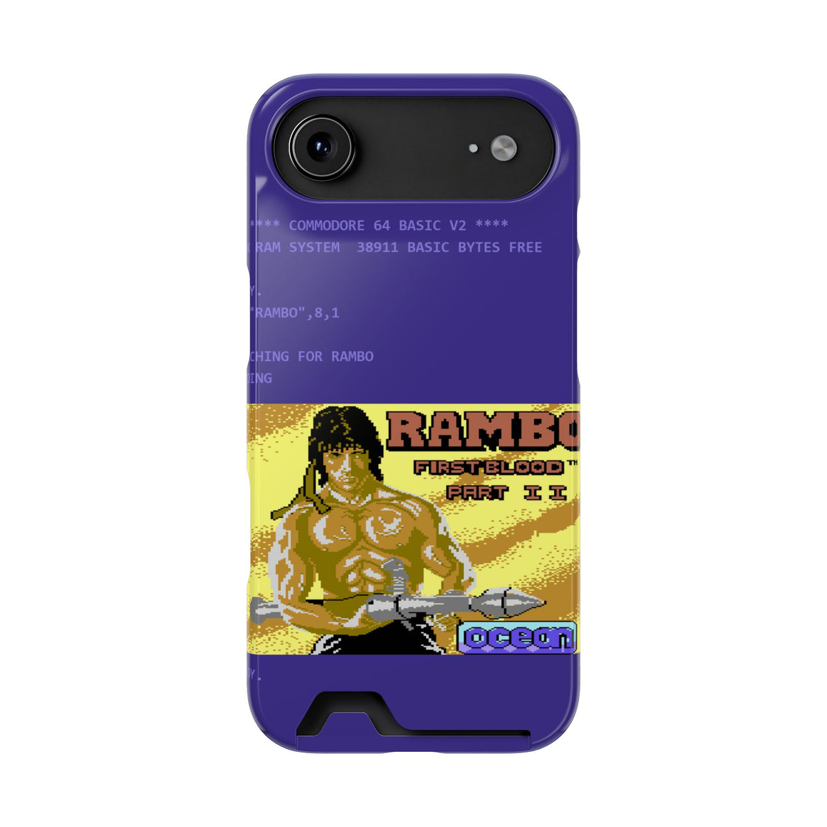 Rambo: First Blood Part II - Telefoonhoesje Printify