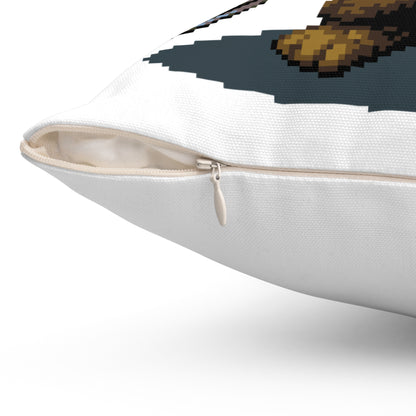 Orc Spun Polyester Square Pillow 