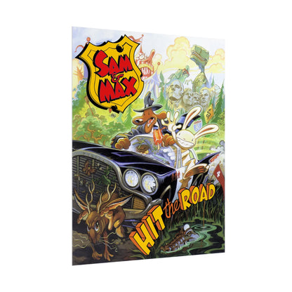 Sam & Max Rolled Posters Printify