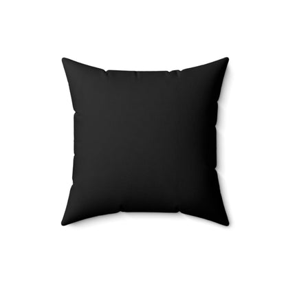 Maniac Mansion Spun Polyester Square Pillow 