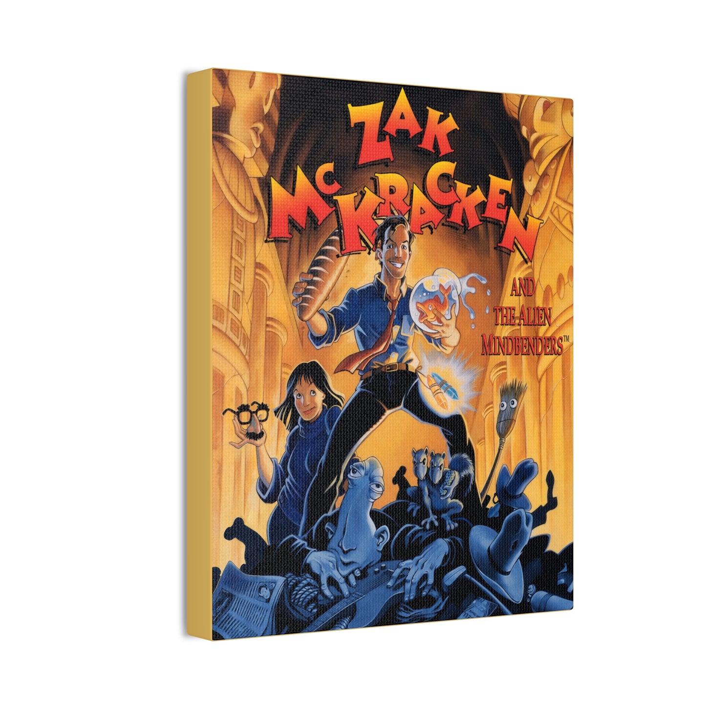 Zak McKracken Poster Canvas