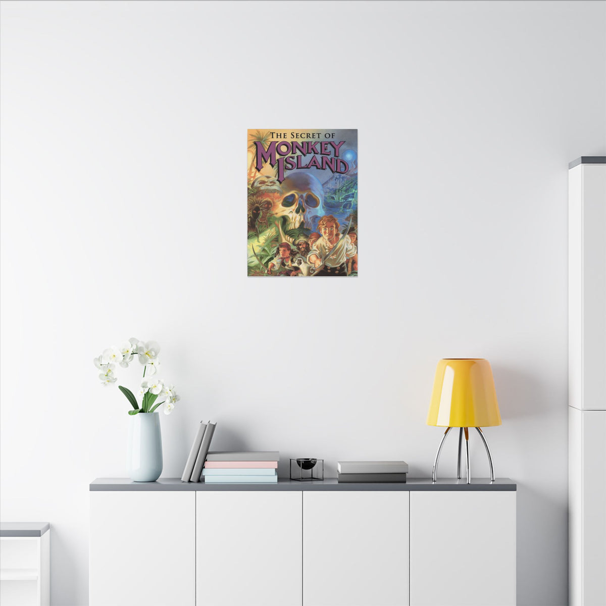 The Secret of Monkey Island - Canvas Printify