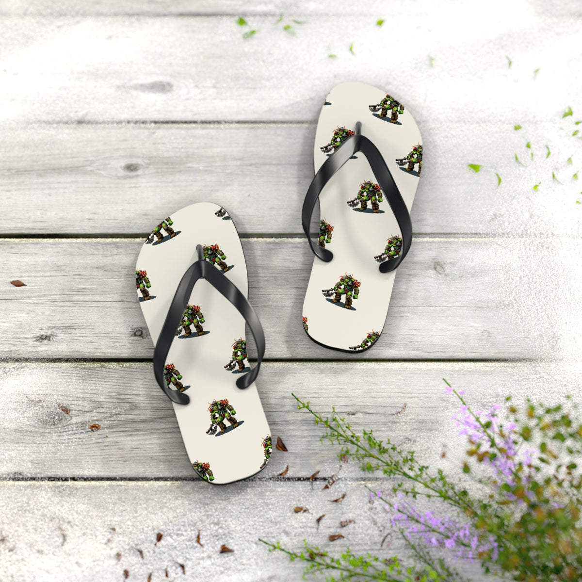 Warcraft Orc - Slippers Printify