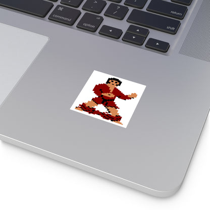 International Karate Pants Drop - Sticker Printify