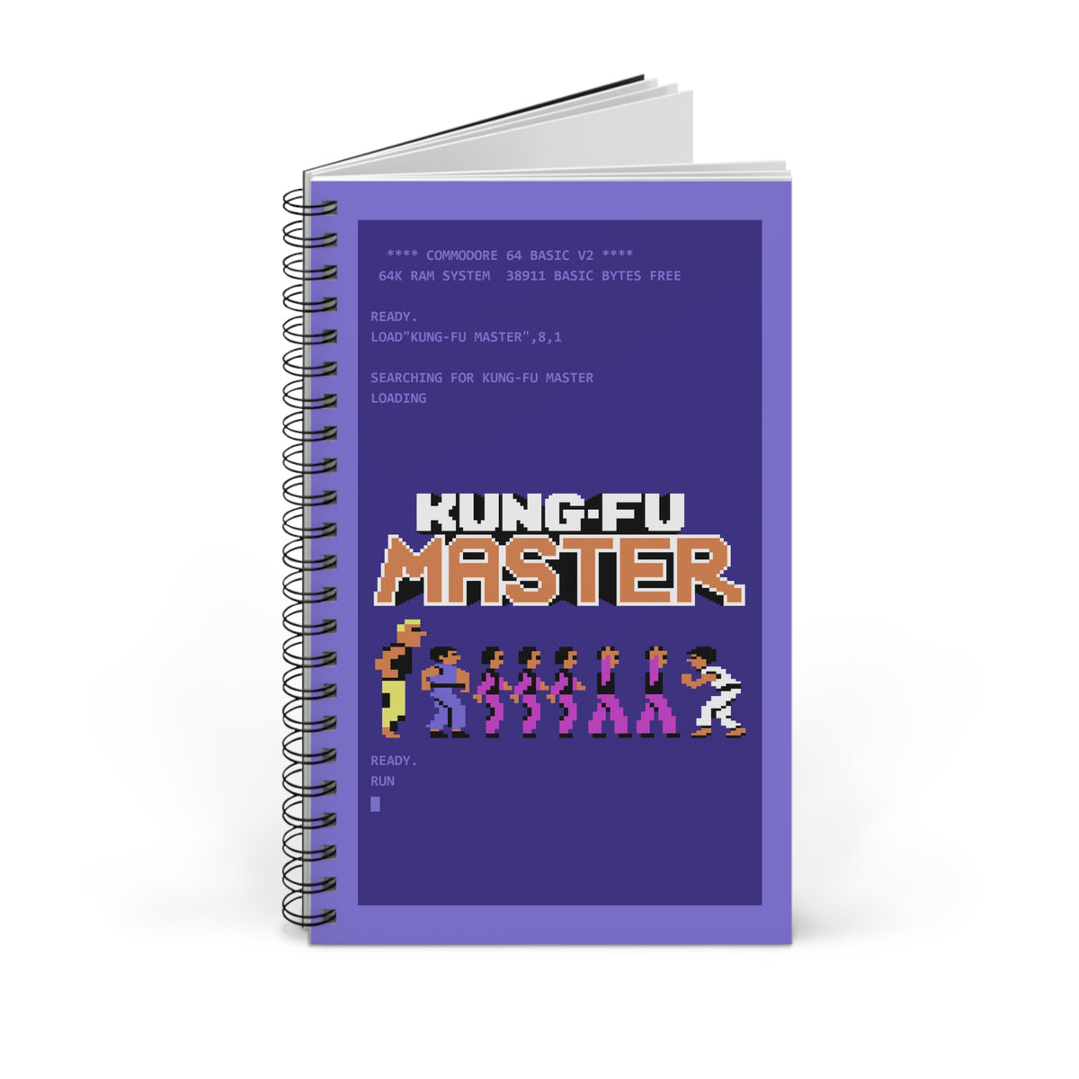 Kung-Fu Master - Notitieboek Printify