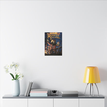 Monkey Island 2: LeChuck's Revenge - Canvas Printify