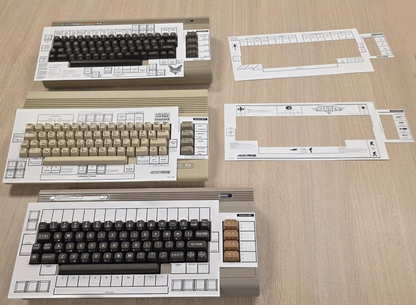 Commodore 64/128 Keyboard Overlays RetroWebShop
