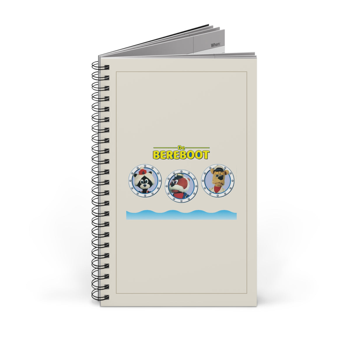 De Bereboot - Notitieboek Printify