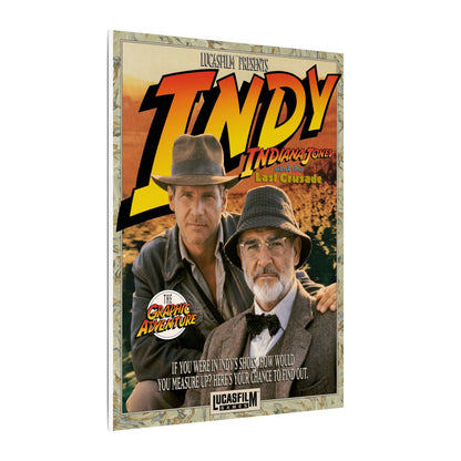 Indiana Jones and the Last Crusade: The Graphic Adventure - Canvas Printify