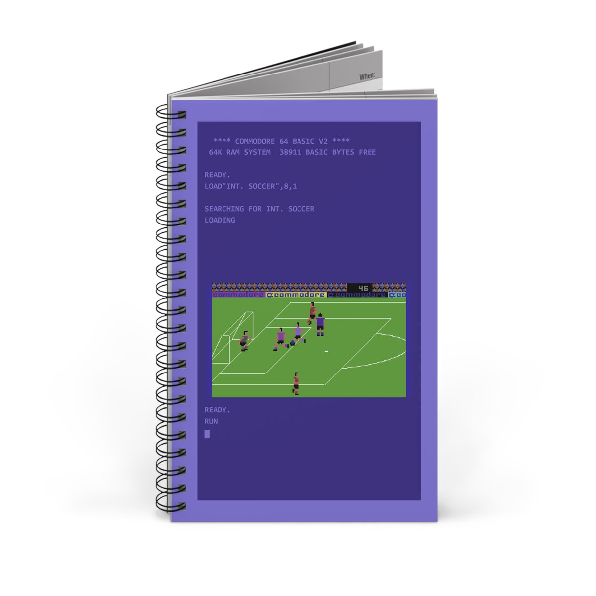 International Soccer - Notitieboek Printify