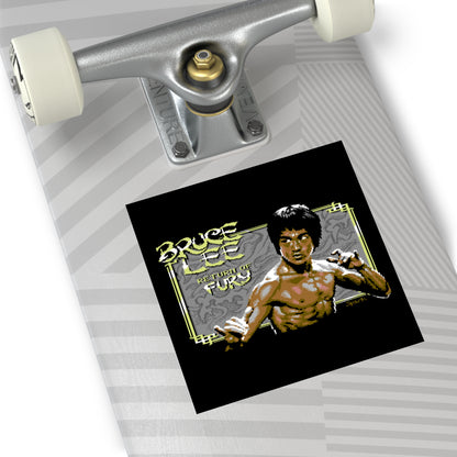 Bruce Lee: Return of Fury - Sticker Printify