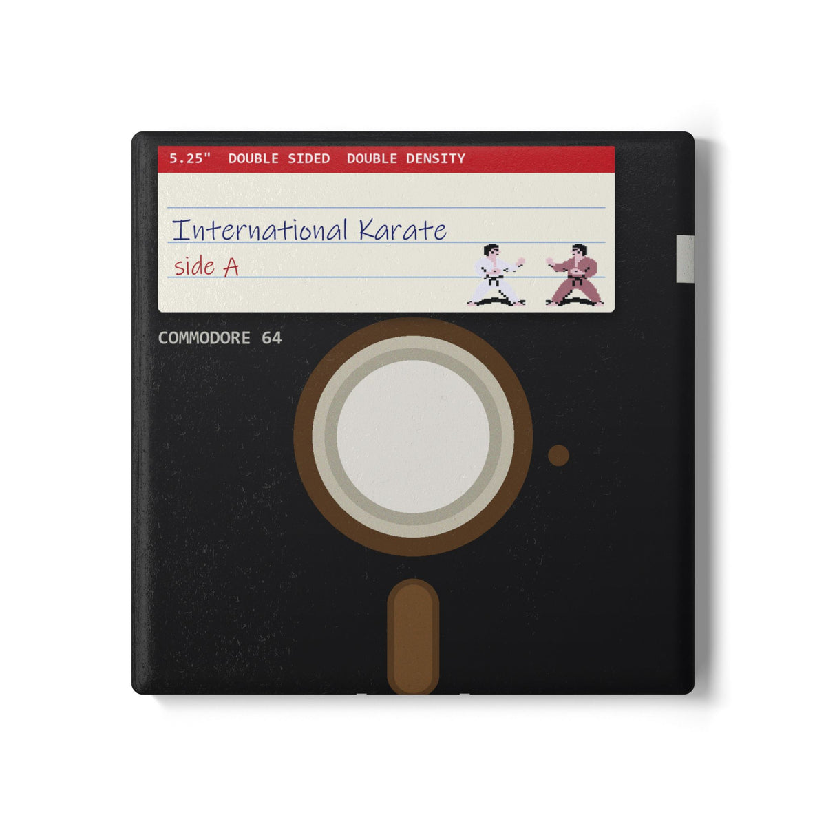 International Karate - Floppy Onderzetter Printify