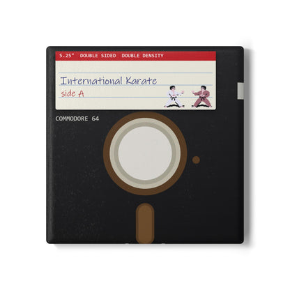 International Karate - Floppy Onderzetter Printify
