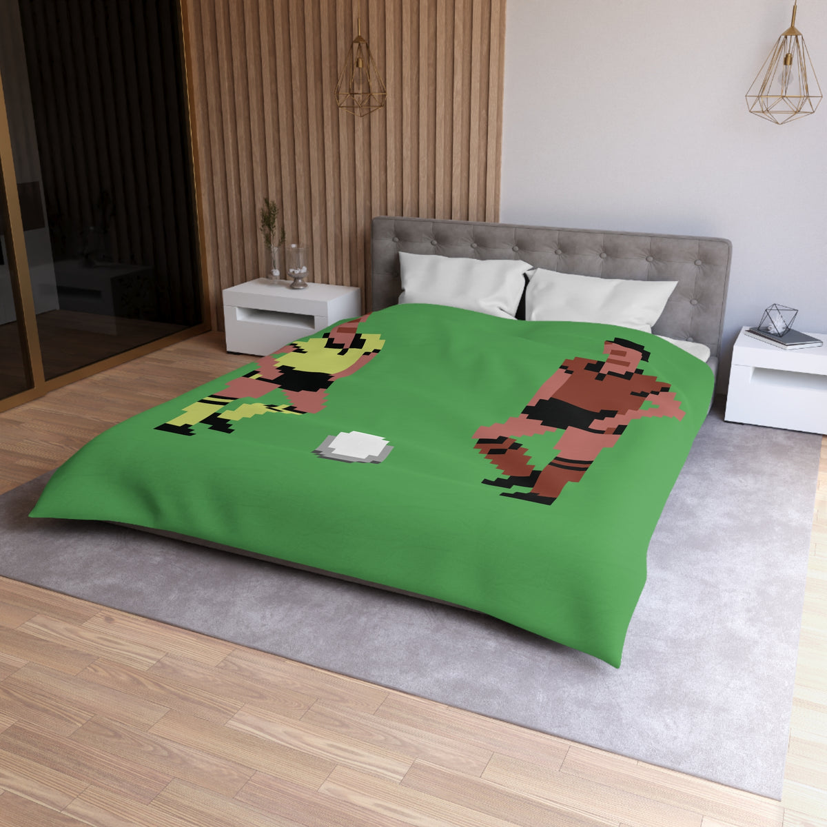 International Soccer Players - Dekbedovertrek Printify