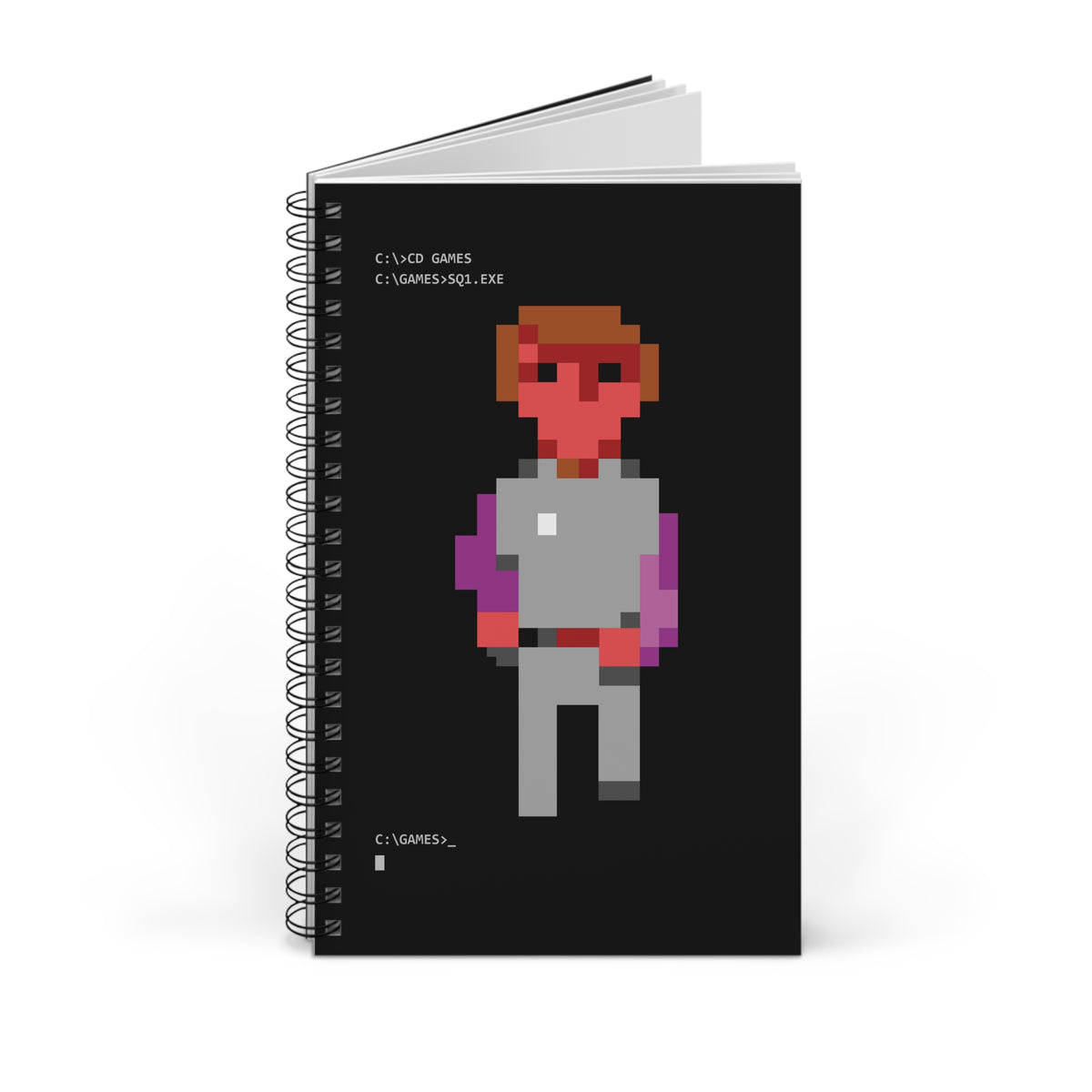 Space Quest - Notitieboek Printify