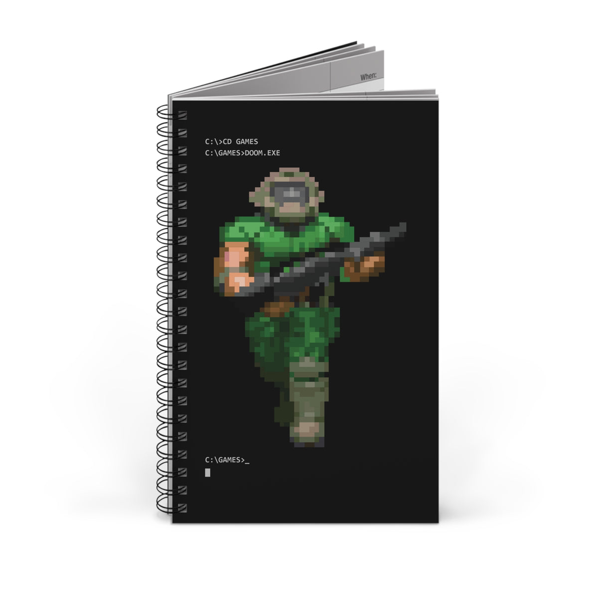 Doom - Notitieboek Printify