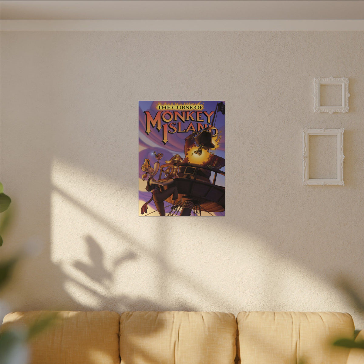 The Curse of Monkey Island - Canvas Printify