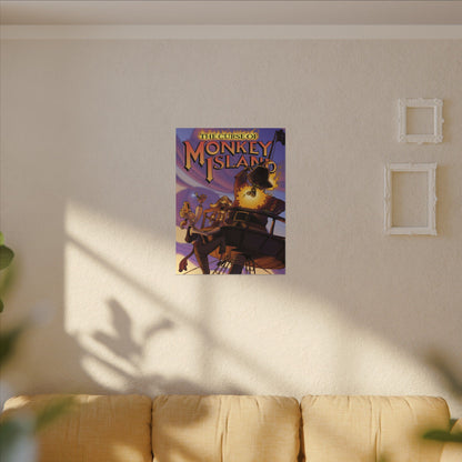 The Curse of Monkey Island - Canvas Printify