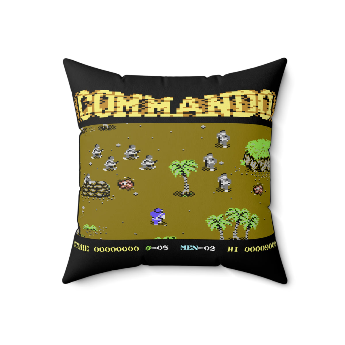 Commando - Kussen Printify