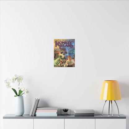 The Secret of Monkey Island - Canvas Printify